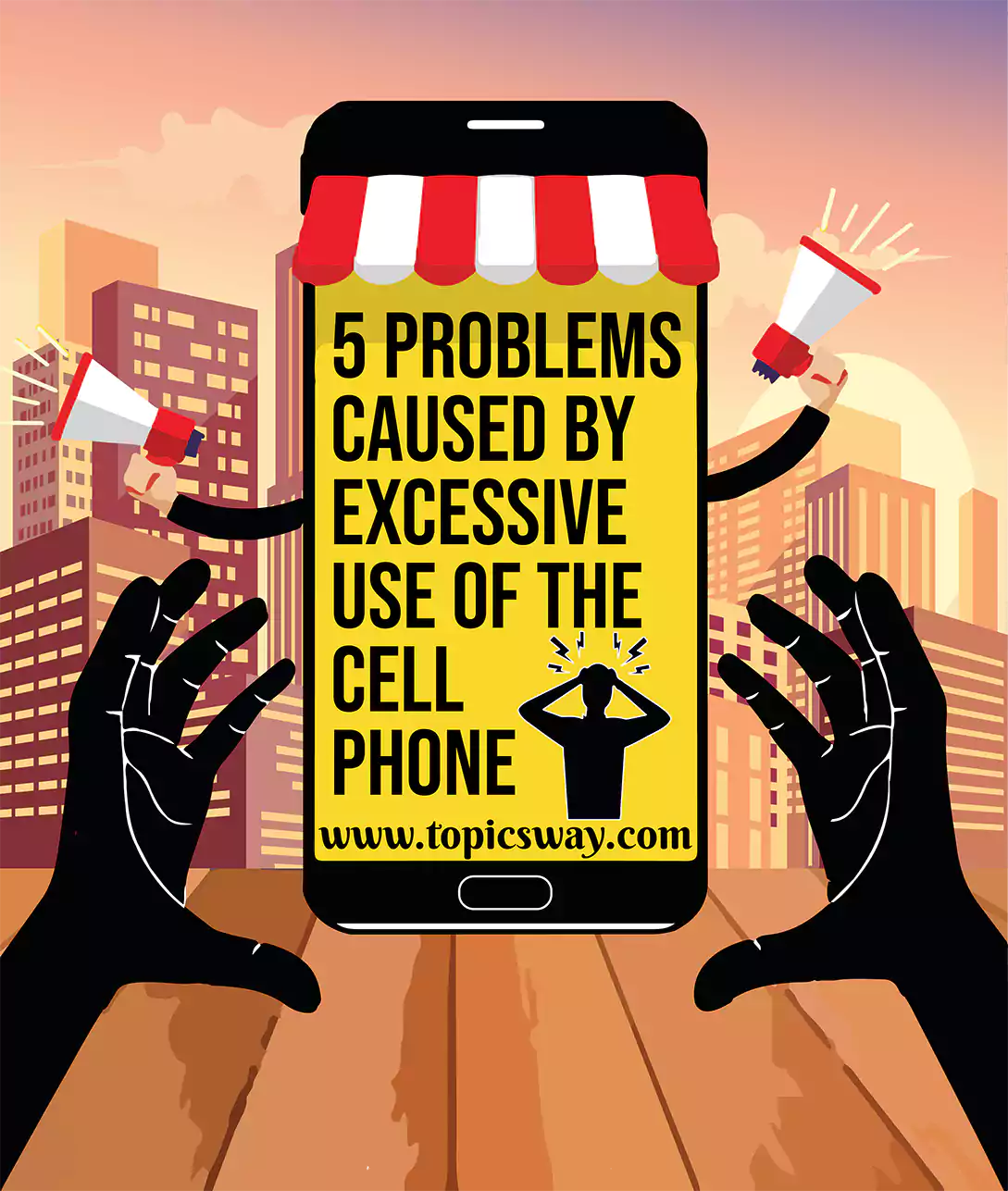 5 Problems Caused by Excessive use of the Cell Phone