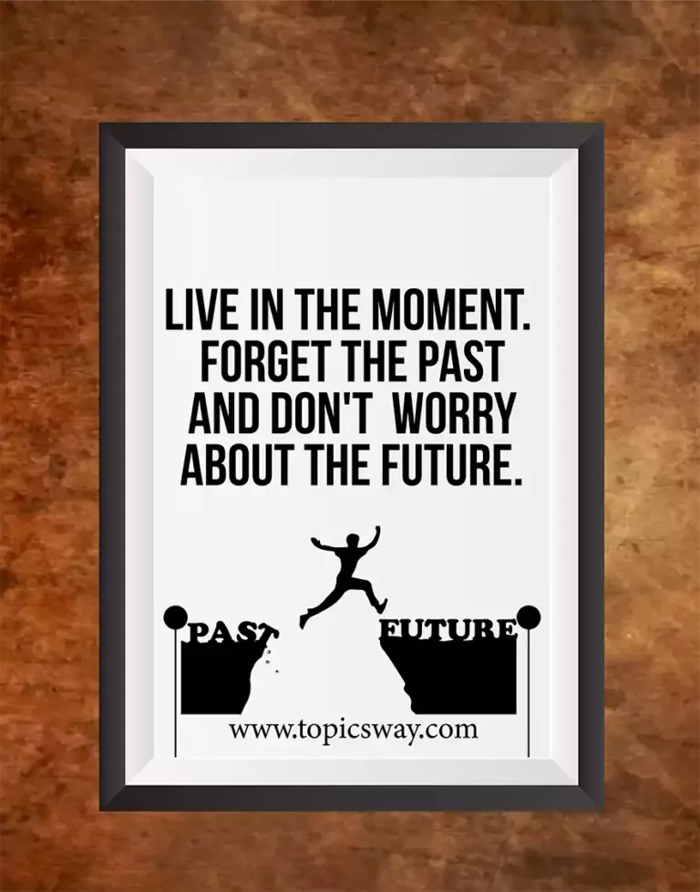 LIVE IN THE MOMENT