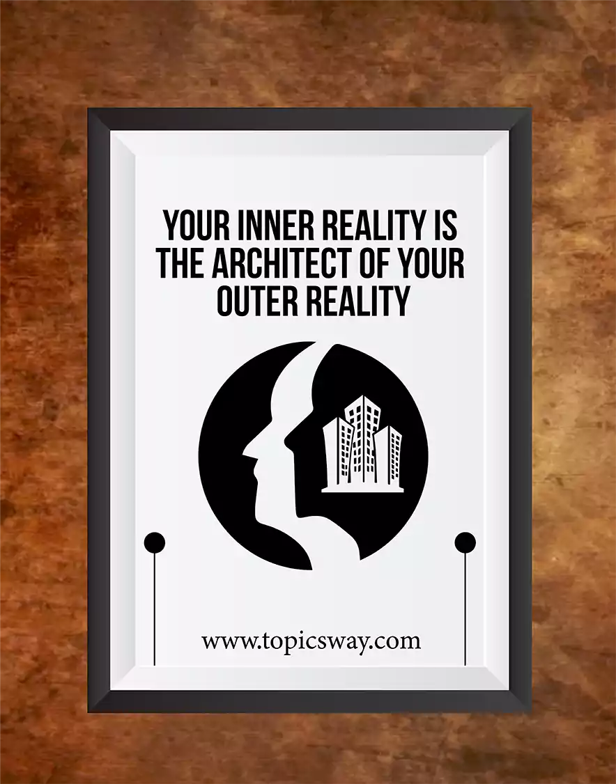 YOUR INNER REALITY IS THE