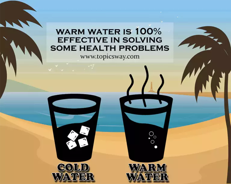 warm water is 100% effective