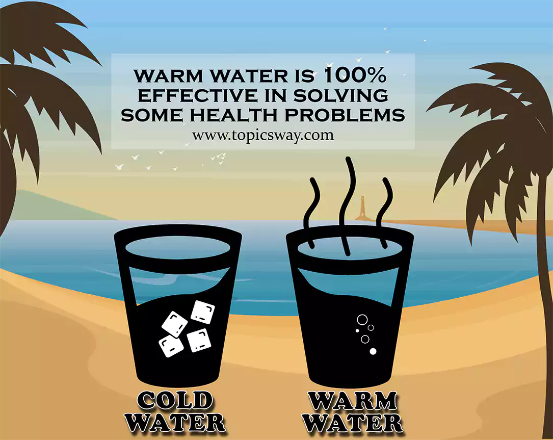 Warm water is 100% effective in solving some health problems