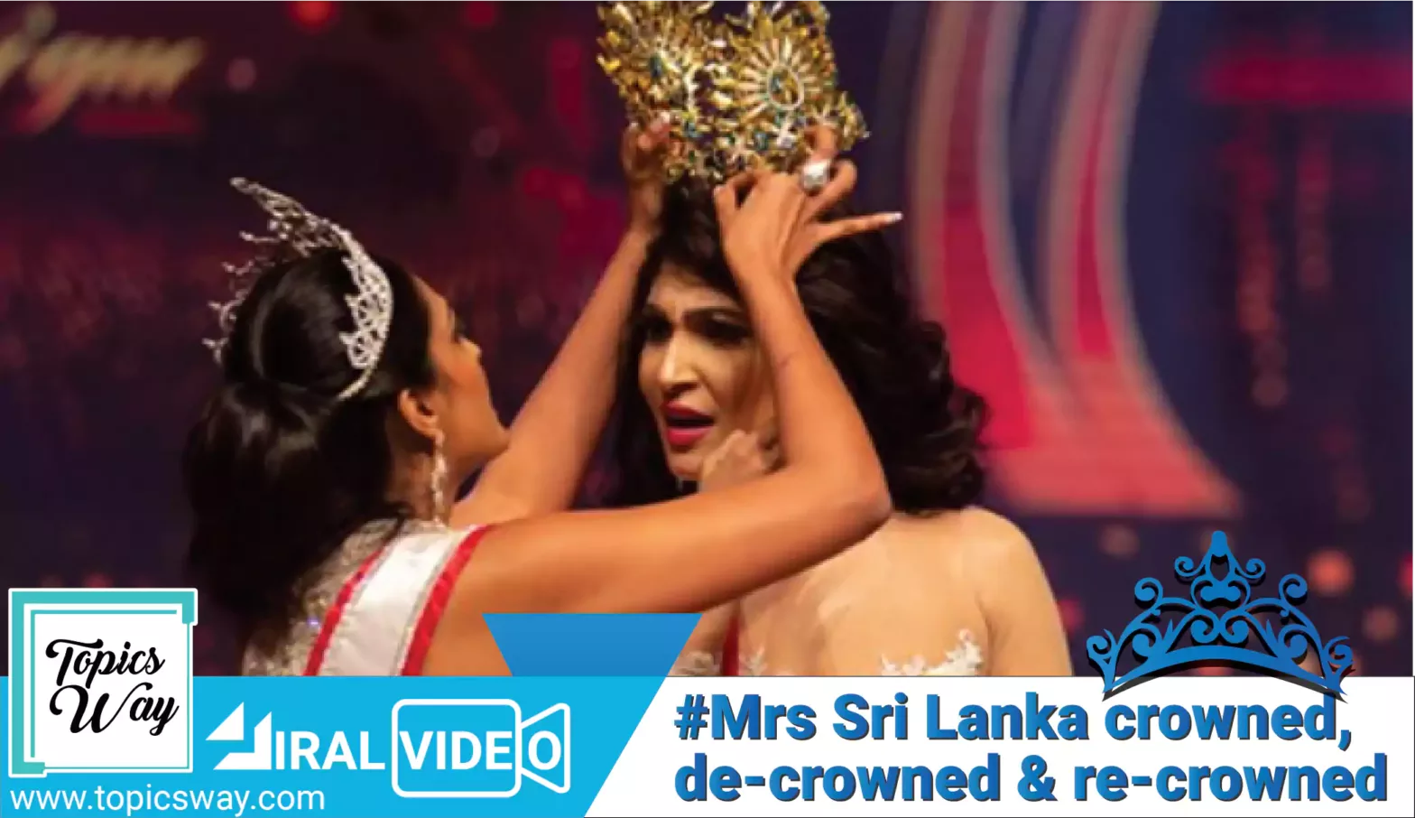 Mrs. Sri Lanka pageant De-crowned